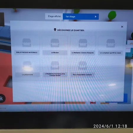 Quiet Peaceful 2br With Parking In Kirchberg 公寓